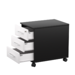 Kontenerek pod biurko LOFT Next 3 - Biały - obrazek 11