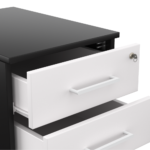 Kontenerek pod biurko LOFT Next 3 - Biały - obrazek 14