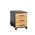 Kontenerek pod biurko LOFT Next 3 – Dąb Lancelot