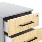 Kontenerek pod biurko LOFT Next 3 - Dąb Olejowany - obrazek 15